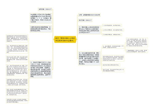 修正「高级中等以上学校学生就学贷款作业要点」