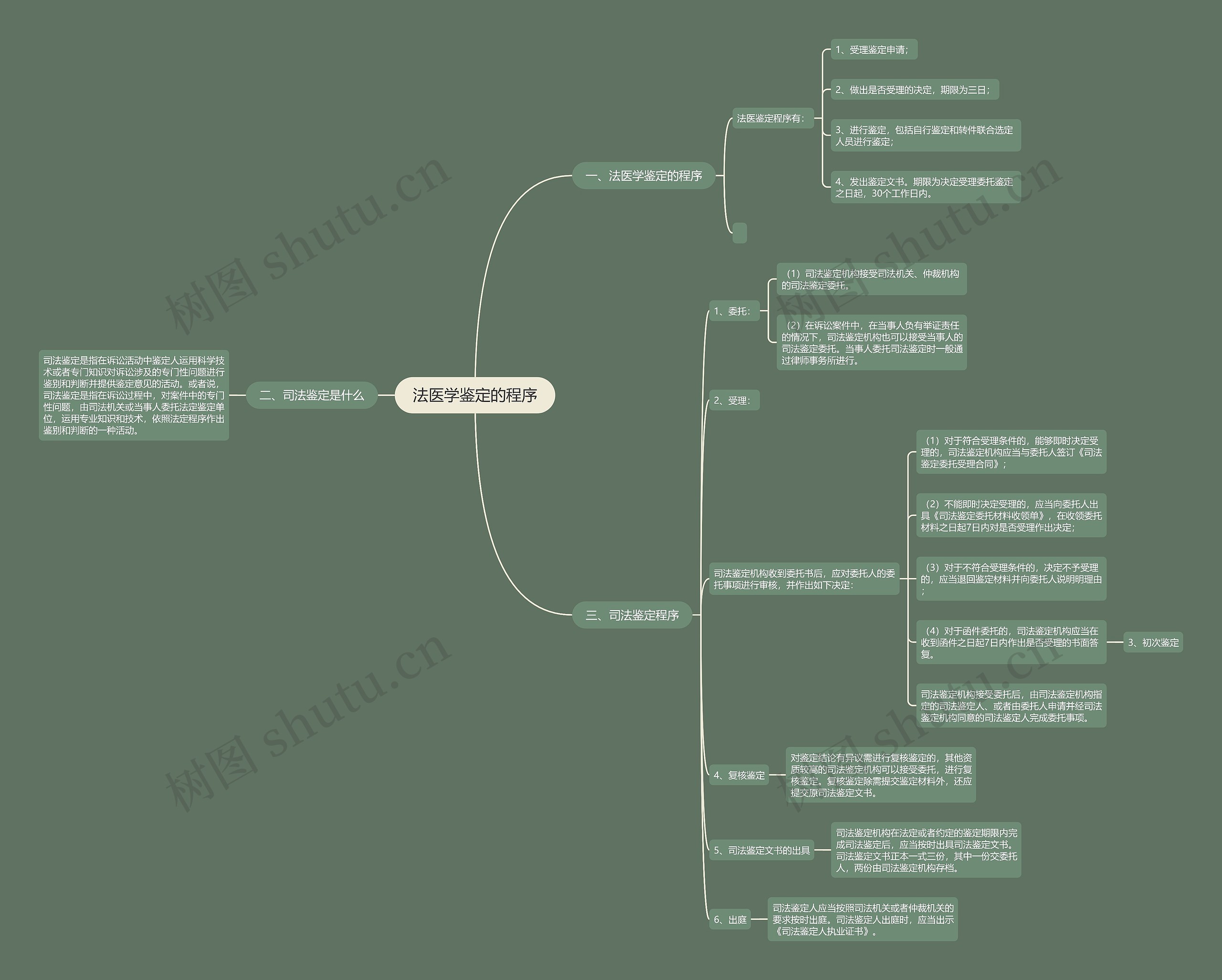 法医学鉴定的程序 法医学鉴定的程序