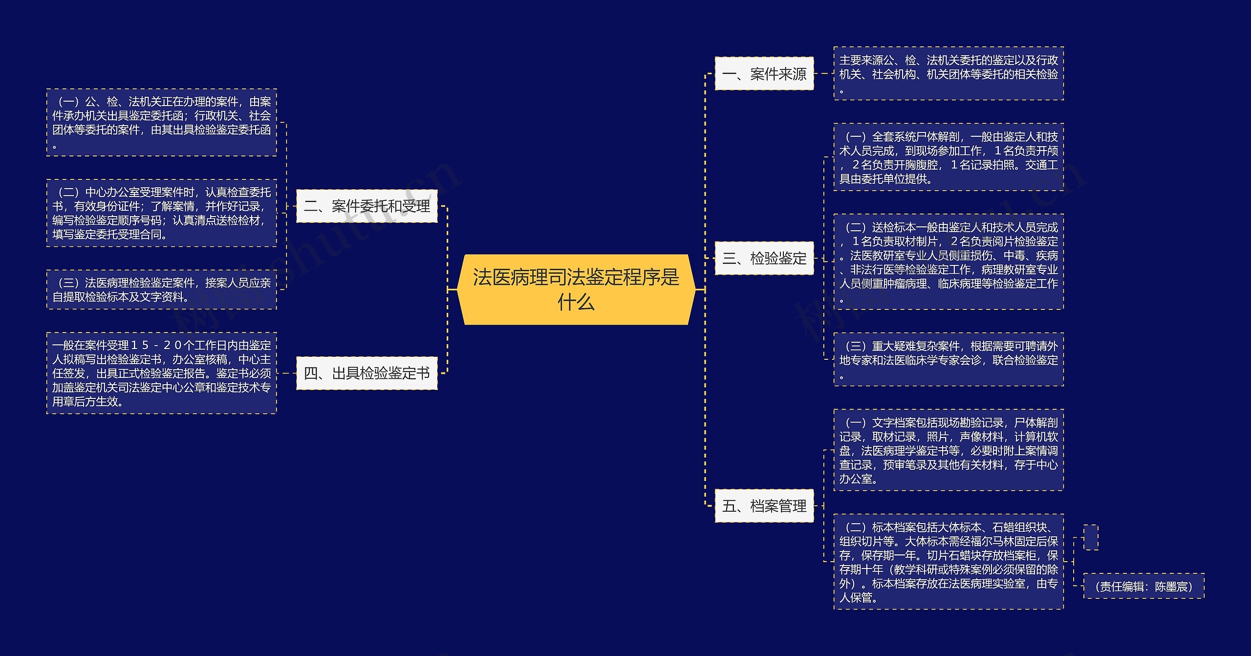 法医病理司法鉴定程序是什么思维导图