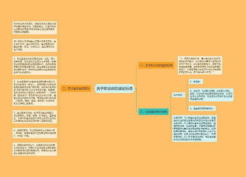 关于职业病的鉴定标准