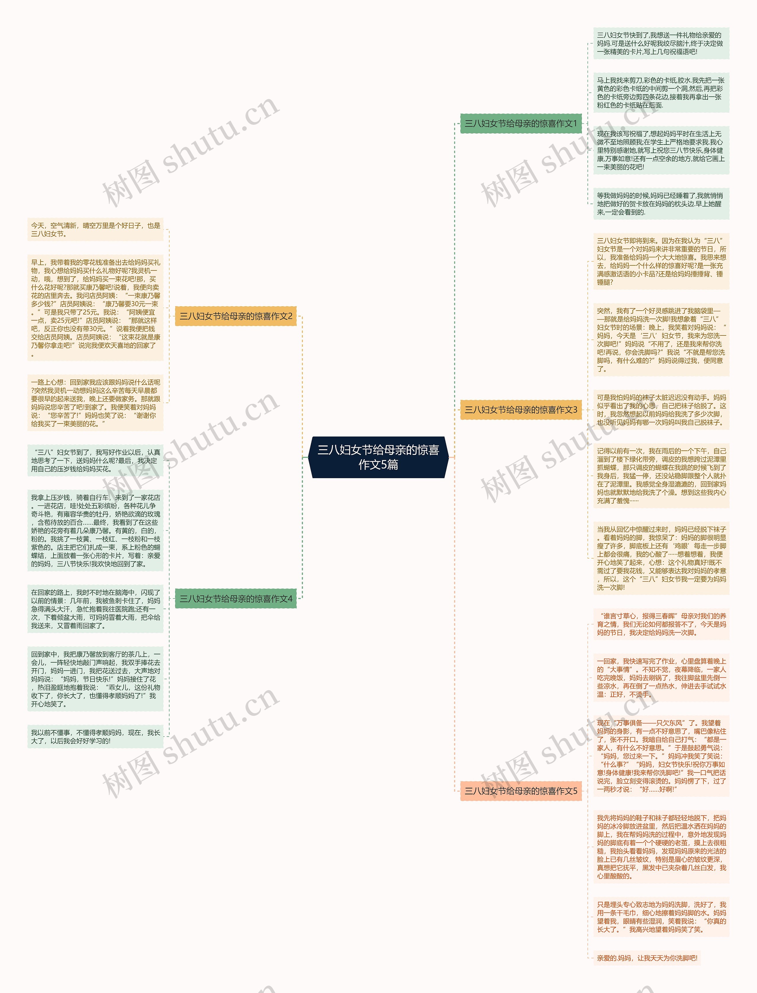 三八妇女节给母亲的惊喜作文5篇 三八妇女节给母亲的惊喜作文5篇