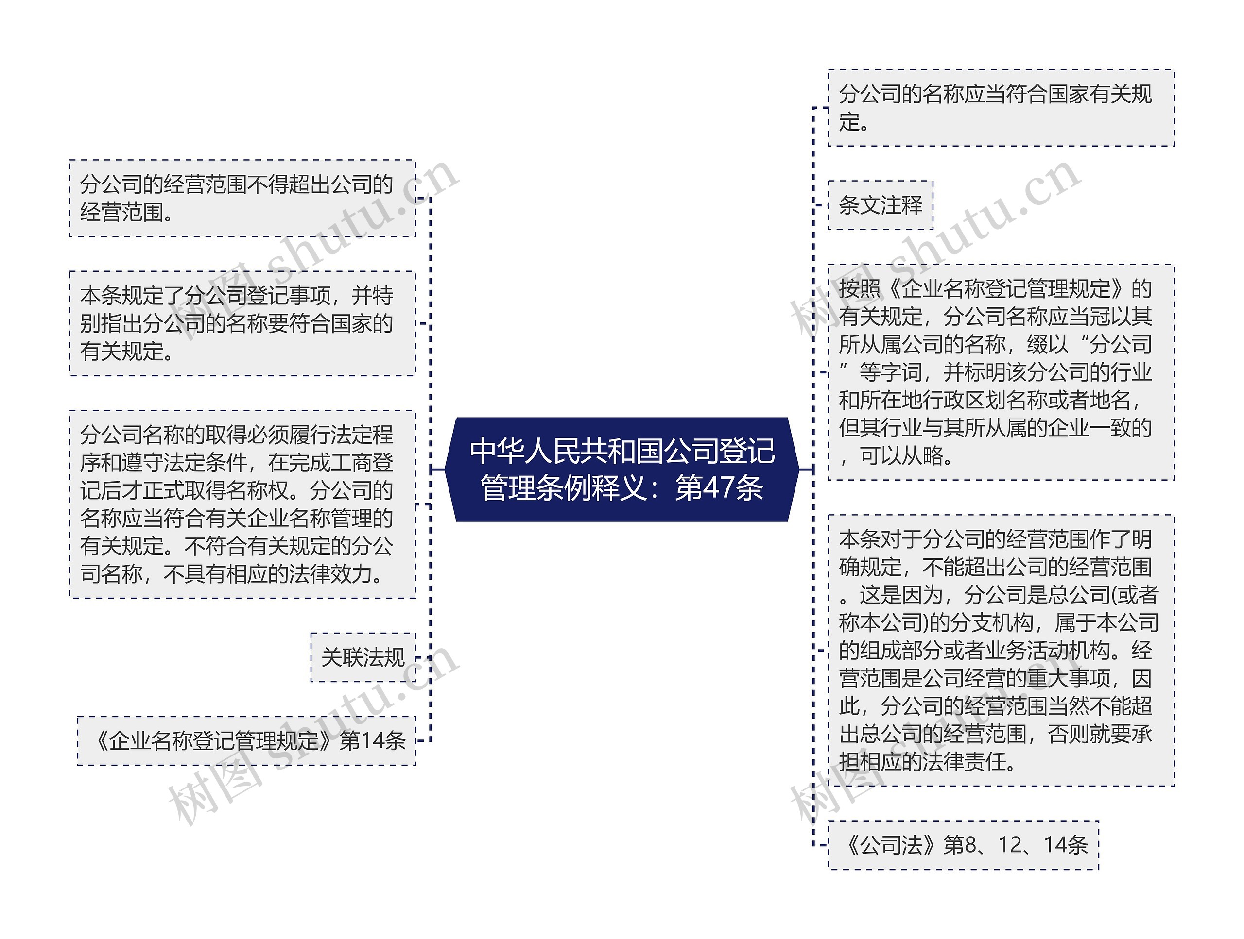 中华人民共和国公司登记管理条例释义：第47条