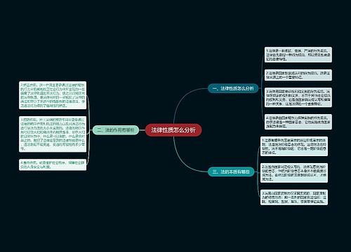 法律性质怎么分析