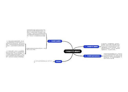 行政案件可以撤案吗