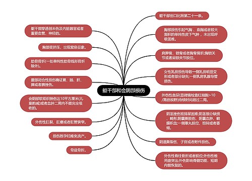 躯干部和会阴部损伤