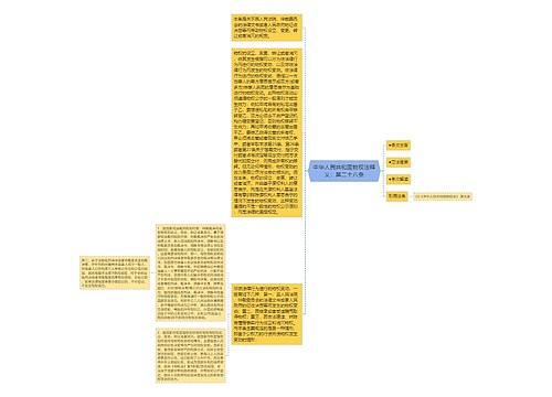 中华人民共和国物权法释义：第二十八条