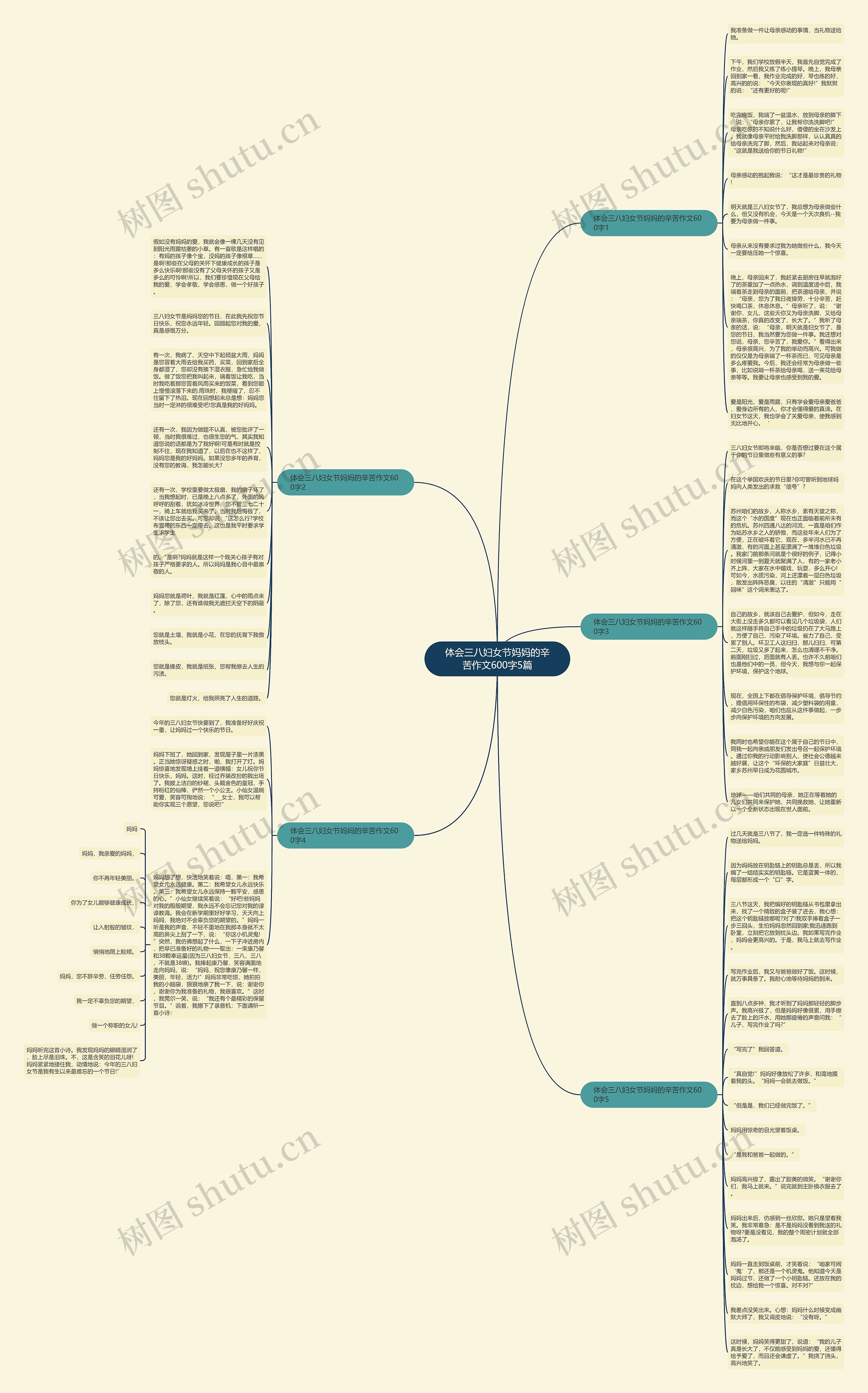 体会三八妇女节妈妈的辛苦作文600字5篇