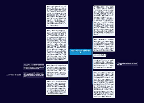 商标权与商号权的冲突探析