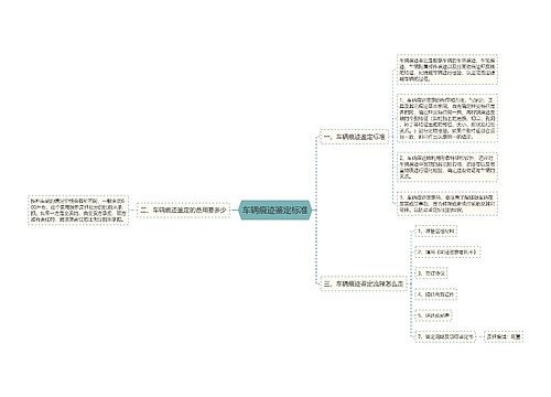车辆痕迹鉴定标准