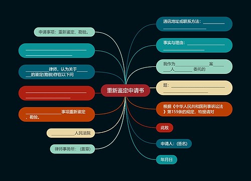 重新鉴定申请书