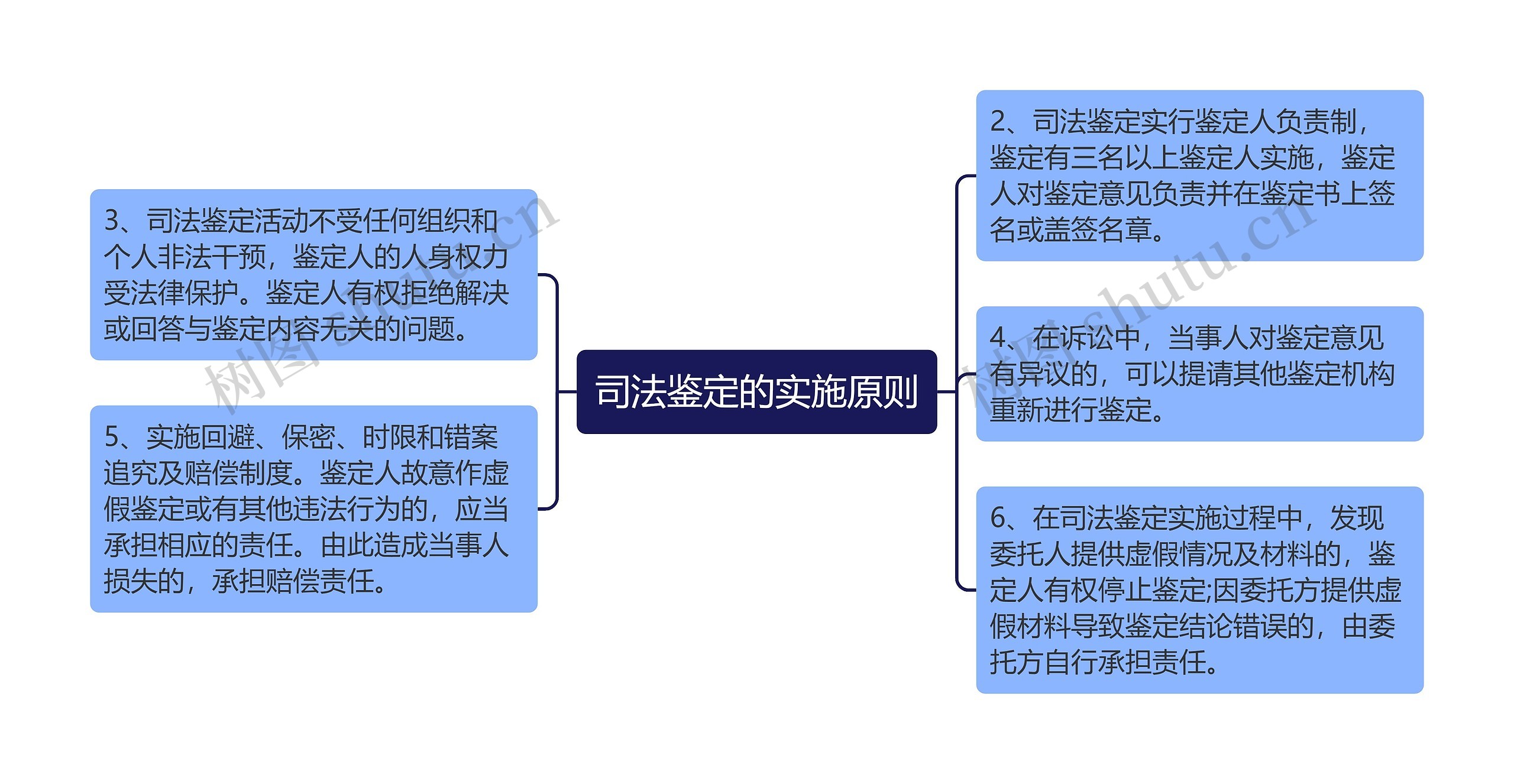 司法鉴定的实施原则