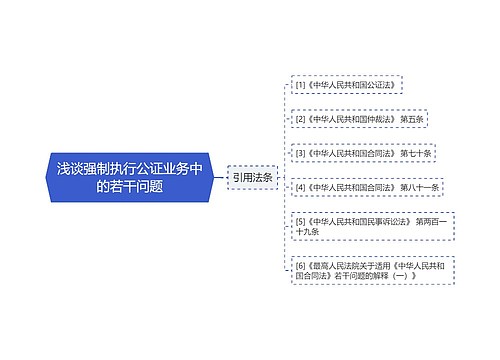 浅谈强制执行公证业务中的若干问题