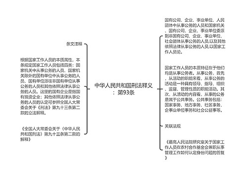 中华人民共和国刑法释义：第93条