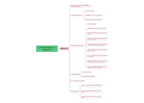 大学英语四级语法知识：非真实条件句