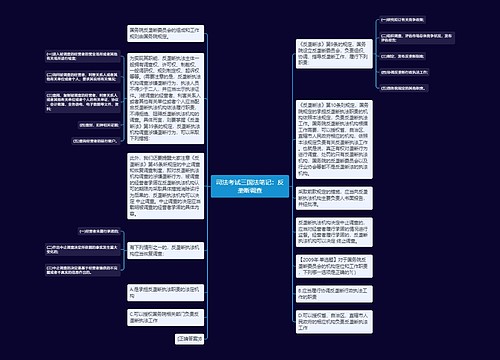 司法考试三国法笔记：反垄断调查