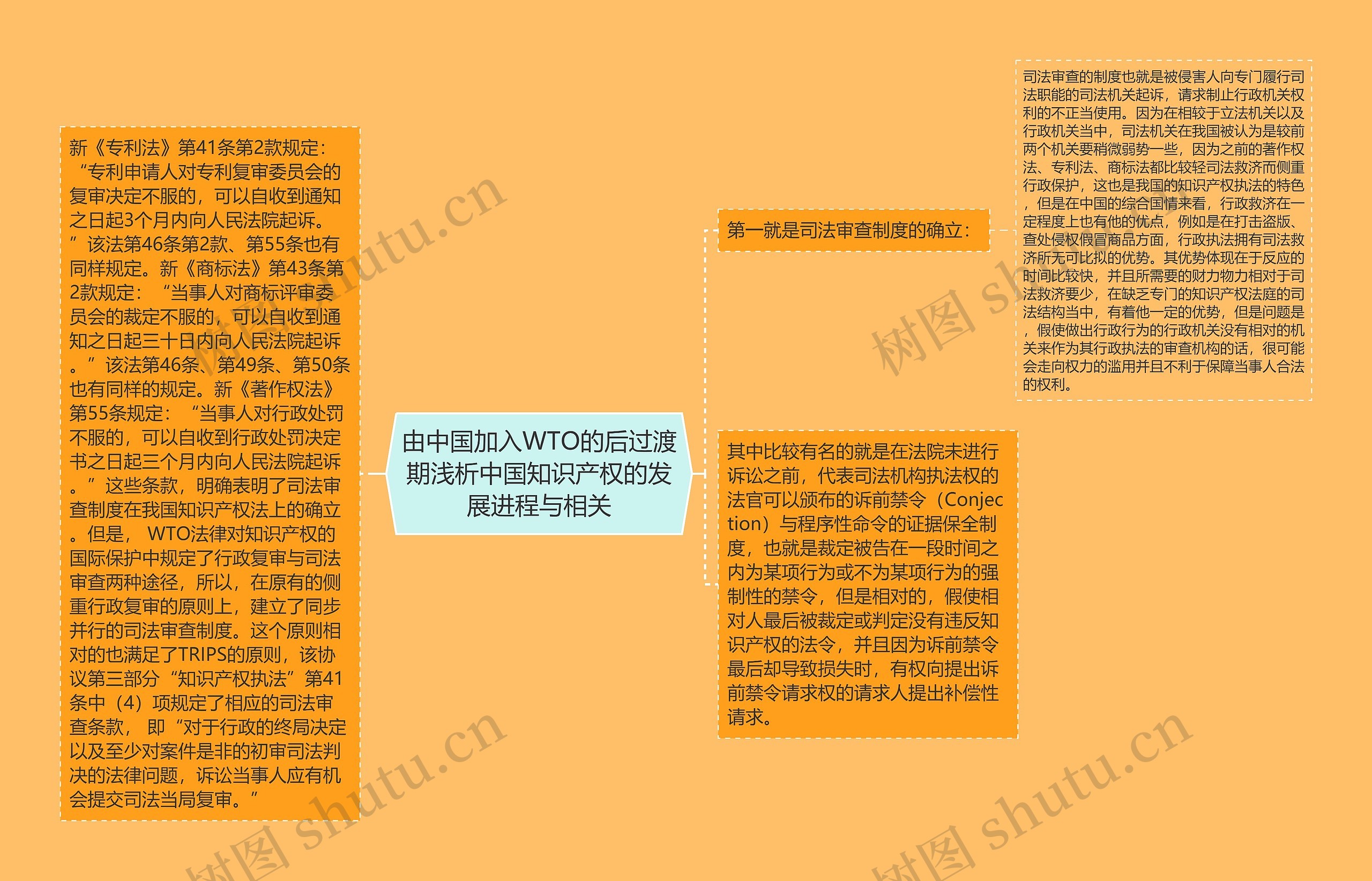 由中国加入WTO的后过渡期浅析中国知识产权的发展进程与相关