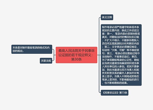 最高人民法院关于民事诉讼证据的若干规定释义：第30条