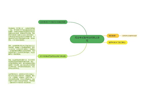 司法考试备考如何锦上添花