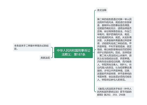 中华人民共和国刑事诉讼法释义：第187条