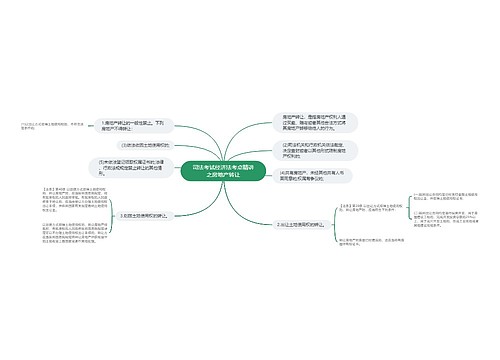 司法考试经济法考点精讲之房地产转让