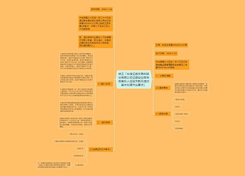 修正「台湾证券交易所股份有限公司证券经纪商申报委托人迟延交割及违约案件处理作业要点」