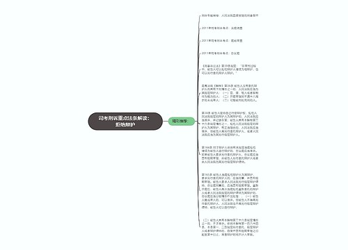 司考刑诉重点法条解读：拒绝辩护