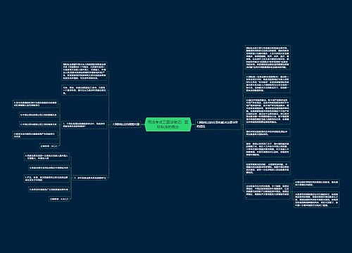 司法考试三国法笔记：国际私法的概念