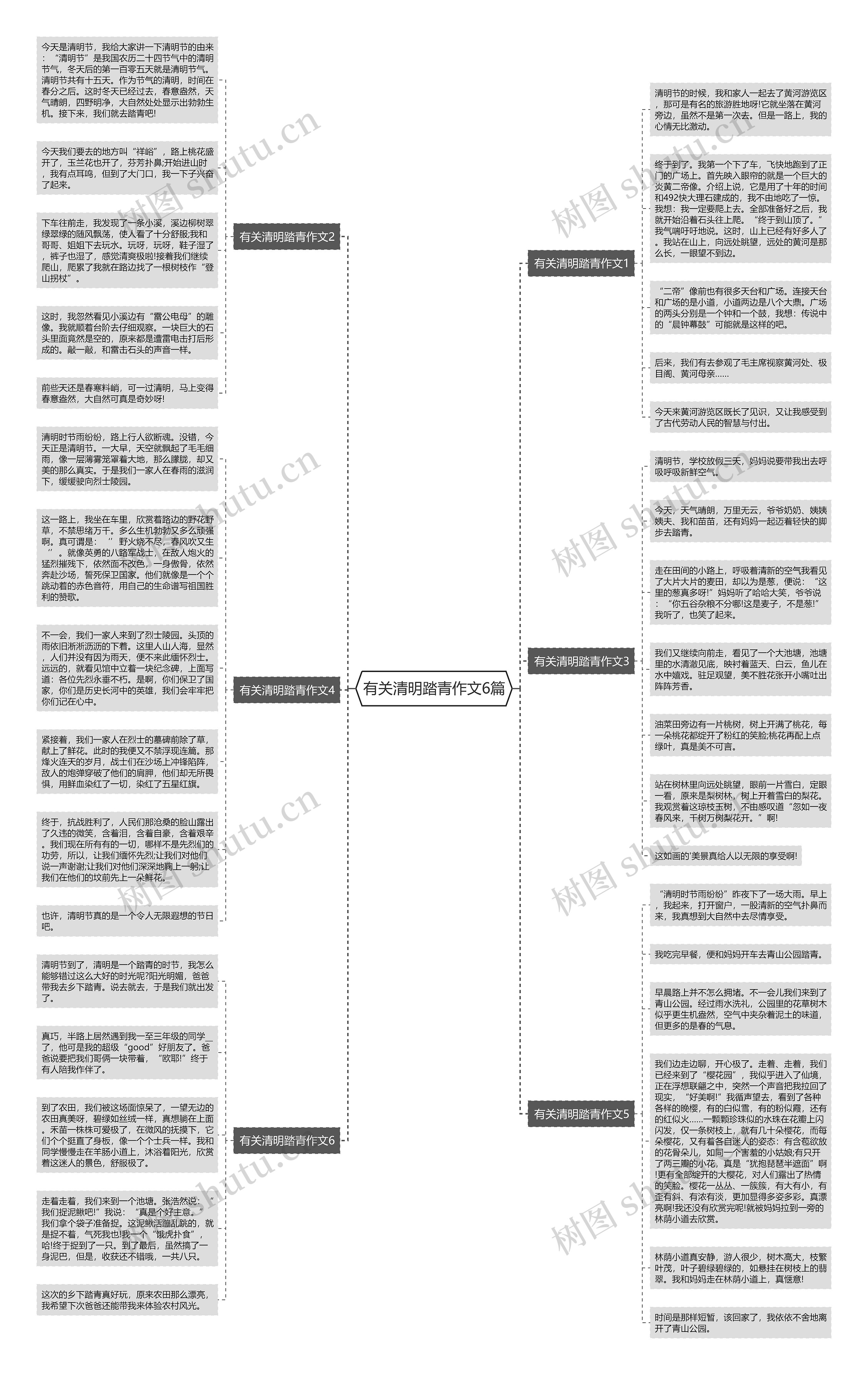 有关清明踏青作文6篇