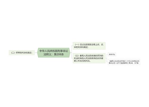 中华人民共和国刑事诉讼法释义：第208条