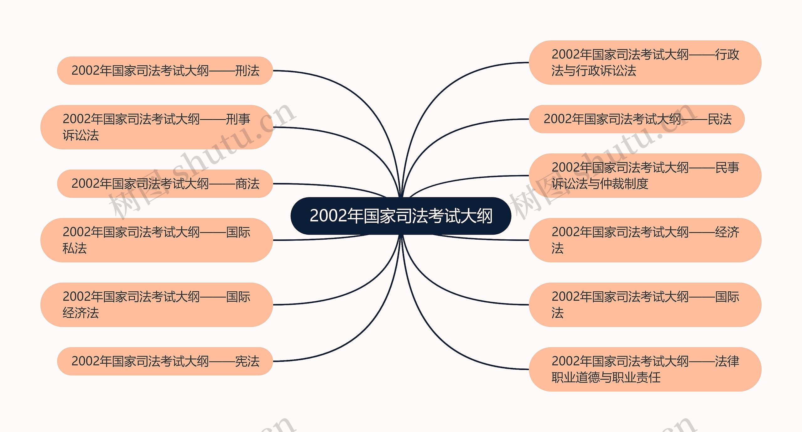 2002年国家司法考试大纲