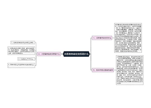 法医毒物鉴定资质是什么