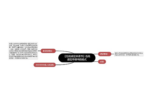 【伤残鉴定申请书】伤残鉴定申请书的格式