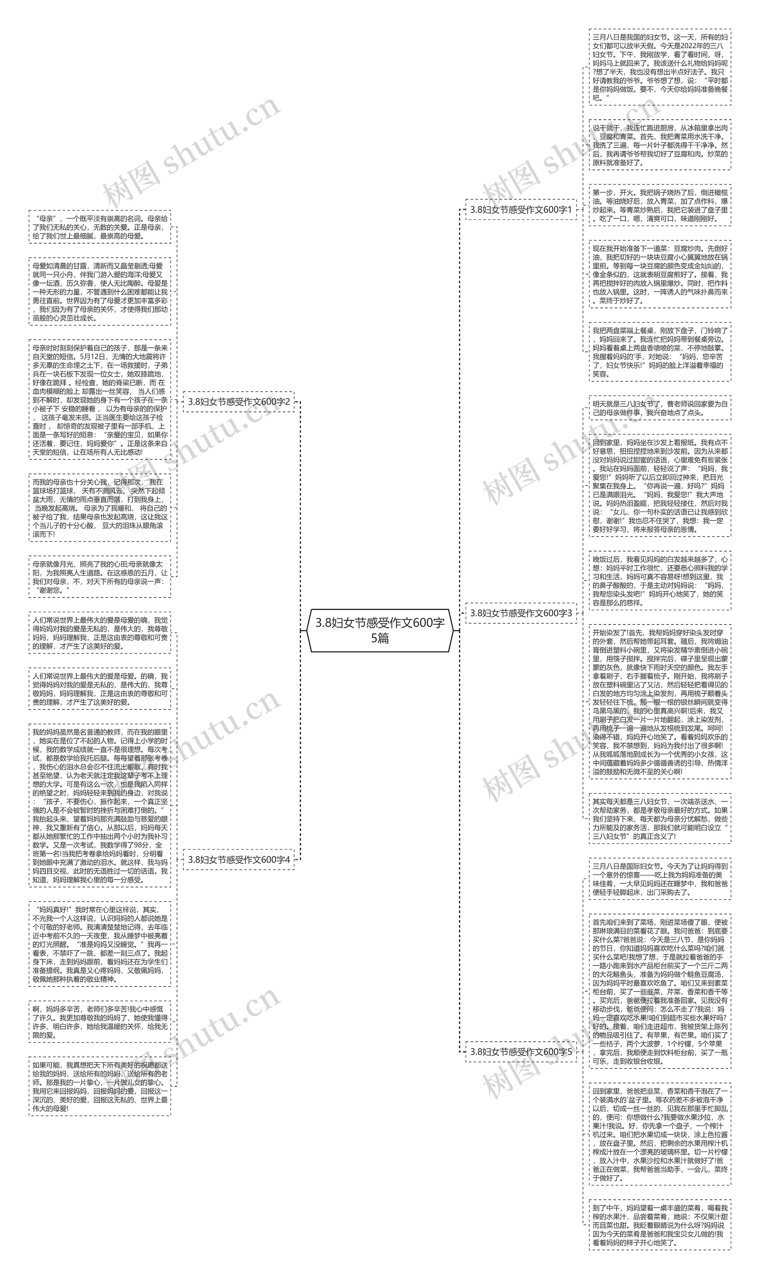 3.8妇女节感受作文600字5篇