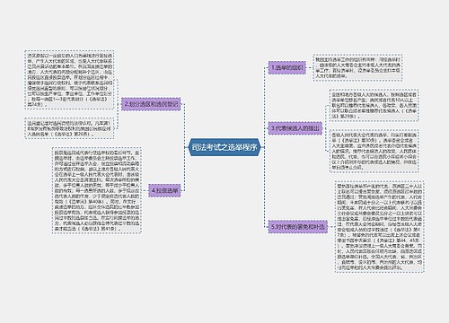 司法考试之选举程序