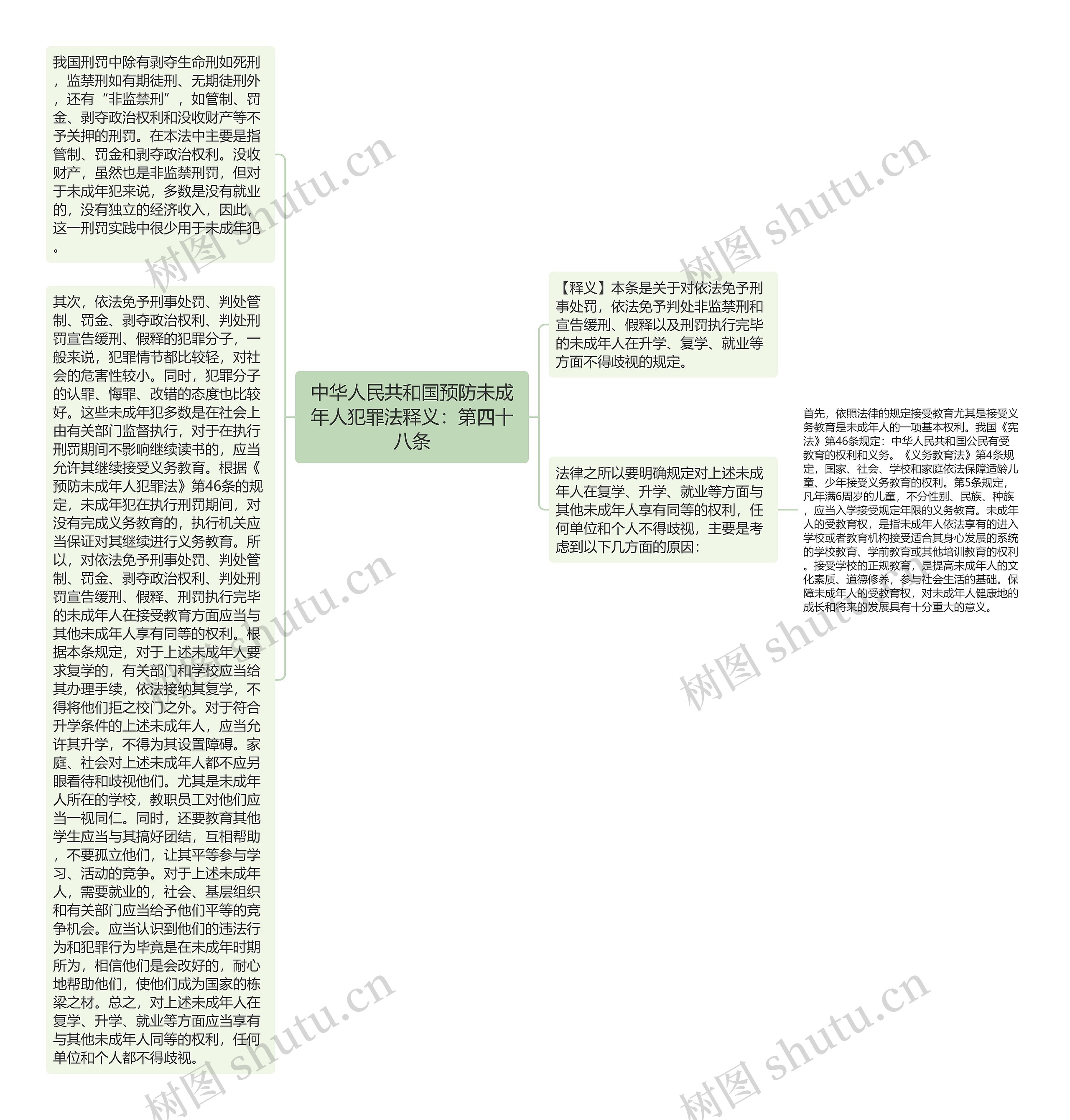 中华人民共和国预防未成年人犯罪法释义：第四十八条