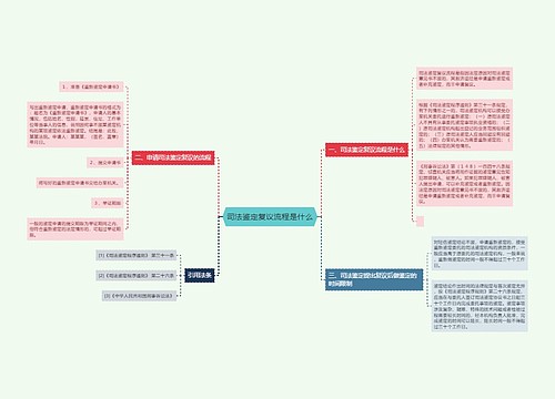 司法鉴定复议流程是什么