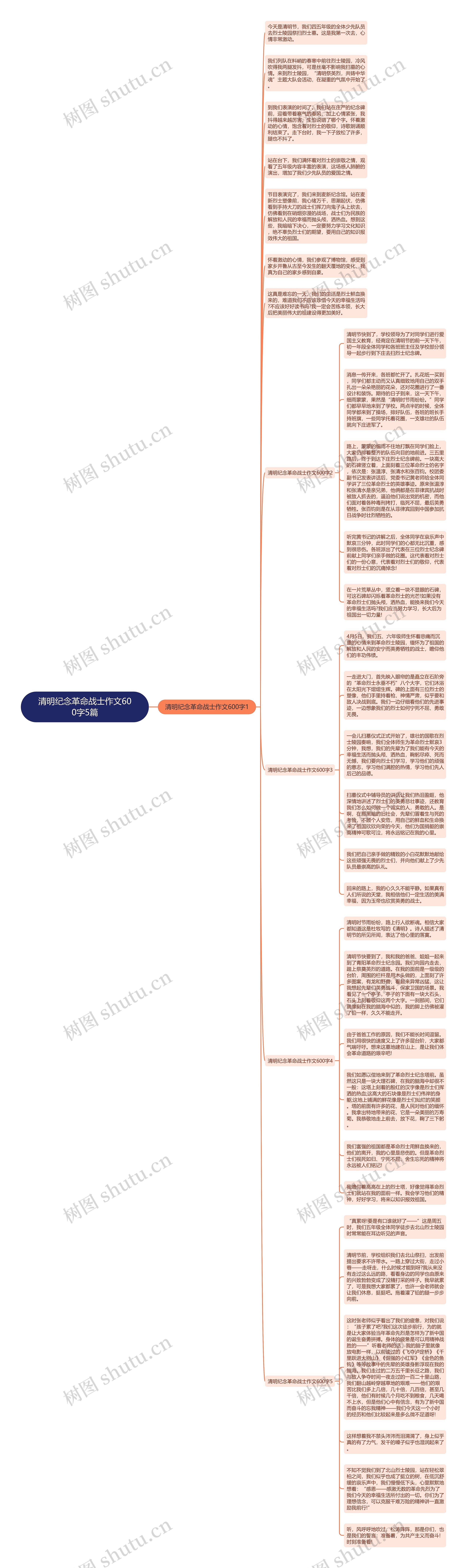 清明纪念革命战士作文600字5篇