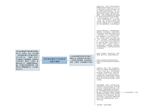 司法考试国际三法的特点及复习策略