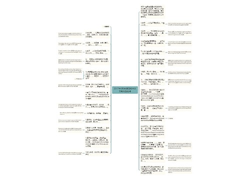 2017年6月英语四级作文万能句型背诵