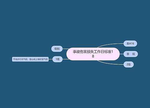 事故伤害损失工作日标准18