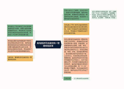 青海推进司法鉴定统一管理体制改革