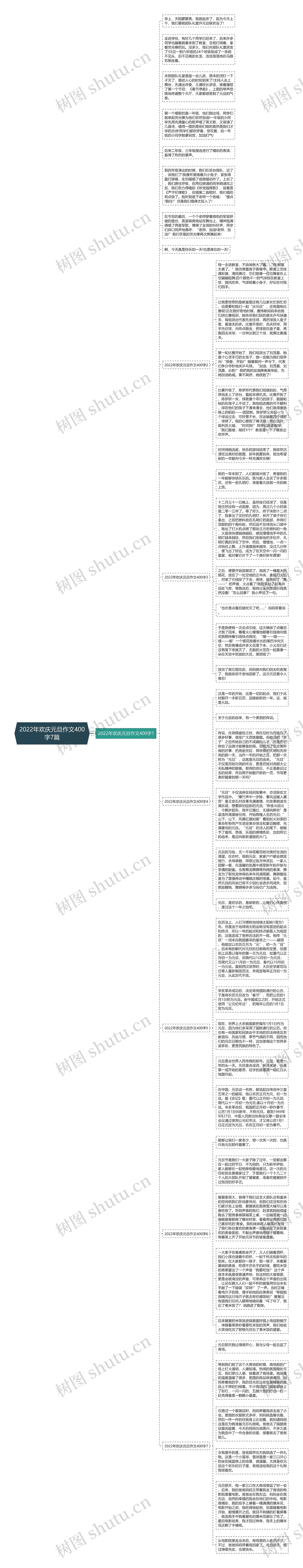 2022年欢庆元旦作文400字7篇