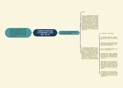 中国国际经济贸易仲裁委员会仲裁规则释义及适用指南：第21条