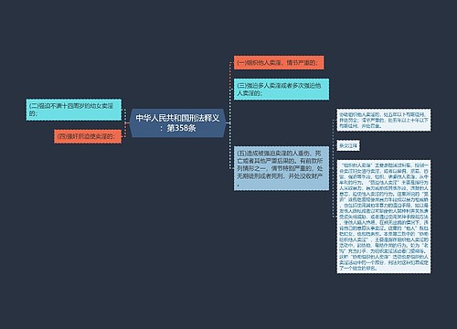 中华人民共和国刑法释义：第358条