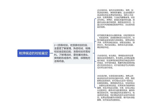 枪弹痕迹的检验鉴定