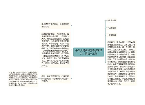 中华人民共和国物权法释义：第四十三条