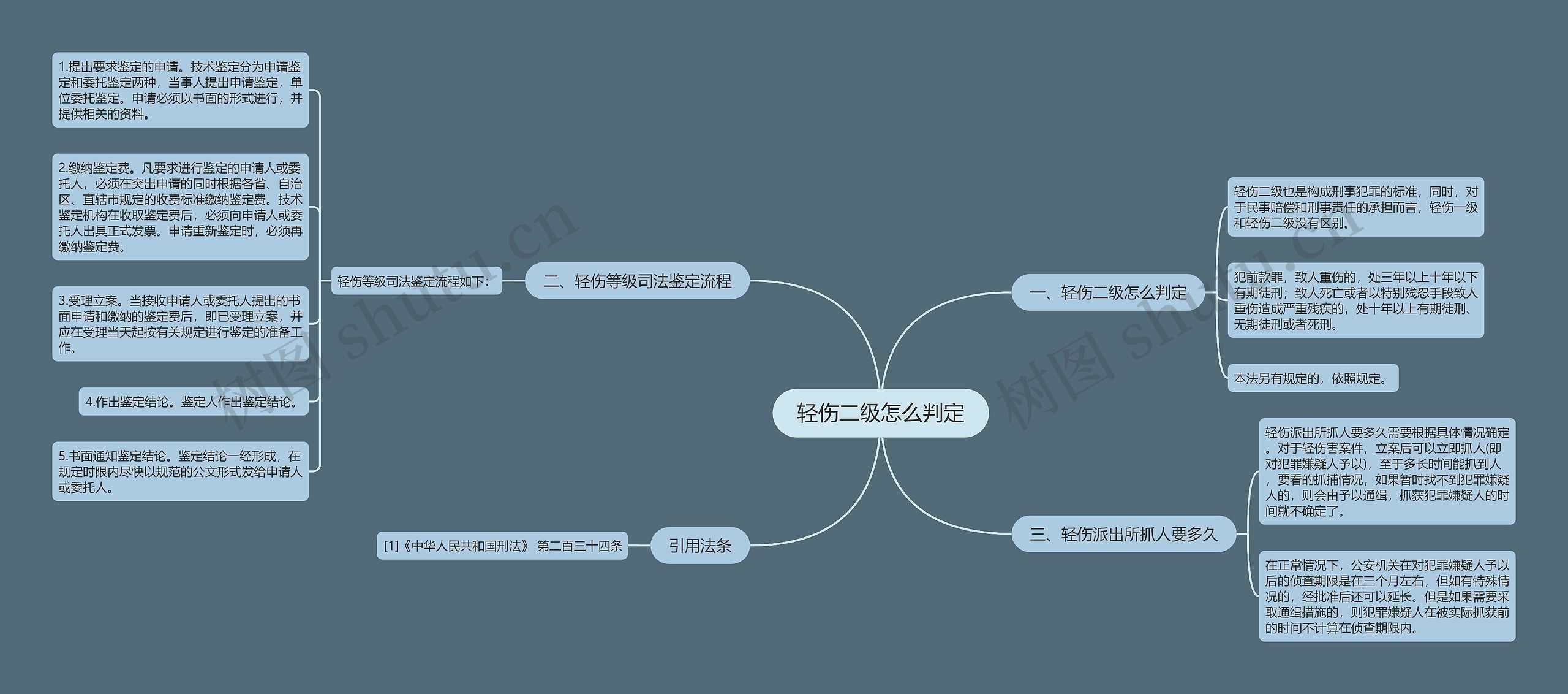 轻伤二级怎么判定