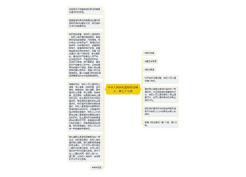 中华人民共和国物权法释义：第三十七条