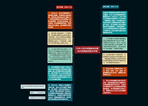 中华人民共和国政府和捷克共和国政府联合声明