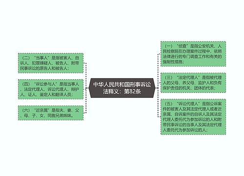 中华人民共和国刑事诉讼法释义：第82条